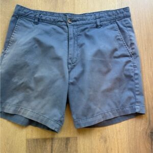Slate & Stone Navy Flat Front Shorts